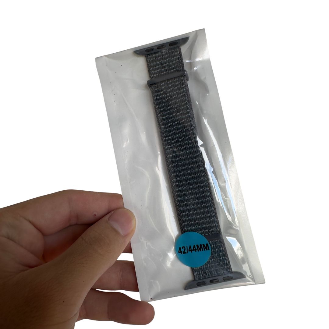 Correa Extensible de Tela para Apple Watch 44mm Serie SE / 6 / 5 / 4 / 3 / 2 / 1