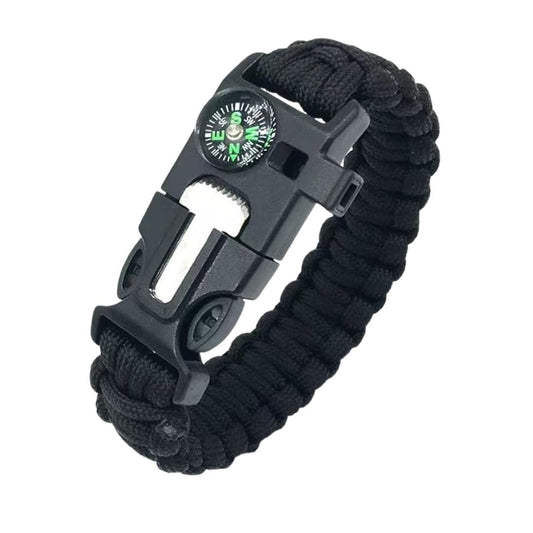 Pulsera de Paracord Táctica de Supervivencia para Camping y Senderismo