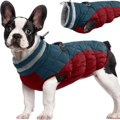Abrigo Impermeable para Perros con Arnés Integrado