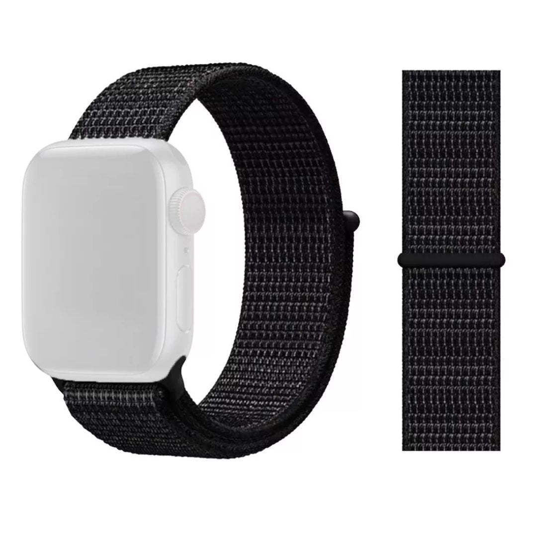 Correa Extensible de Tela para Apple Watch 44mm Serie SE / 6 / 5 / 4 / 3 / 2 / 1