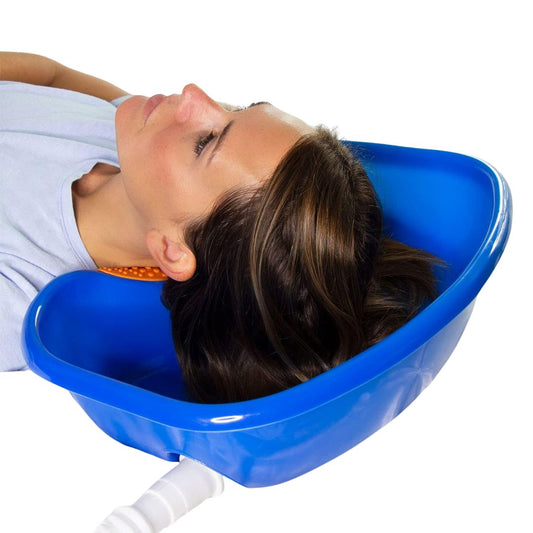 Lavacabezas Portátil para Lavar Cabello en Cama