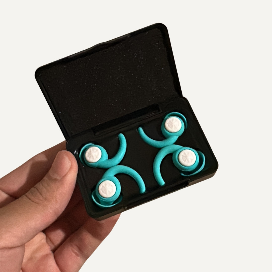 Tapones de Silicona Antiruido para Dormir – Pack de 4